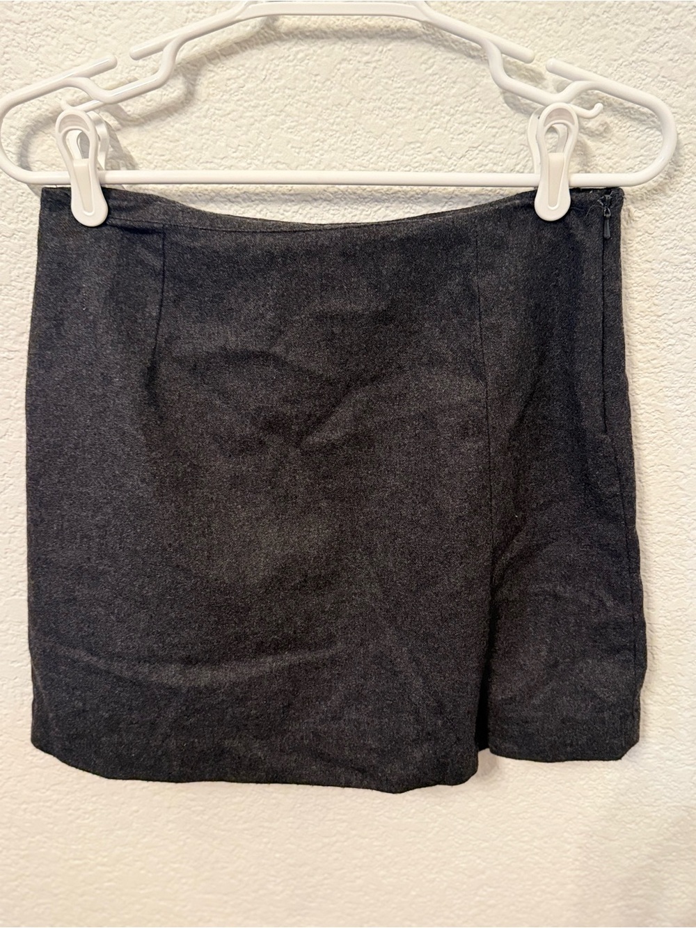Polo Jeans Co Ralph Lauren Women’s 6 Wool Blend Gray Skort Built-In Shorts